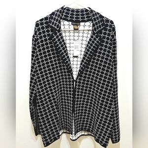 NWT Elegant Grace Dane Lewis Geometric Blazer